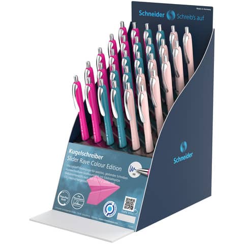 Kugelschreiber Slider Rave XB, Colour Edition SCHNEIDER 50-399602
