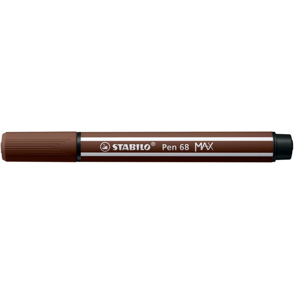 Marker, Buntstift, Stift, Braun, Stabilo