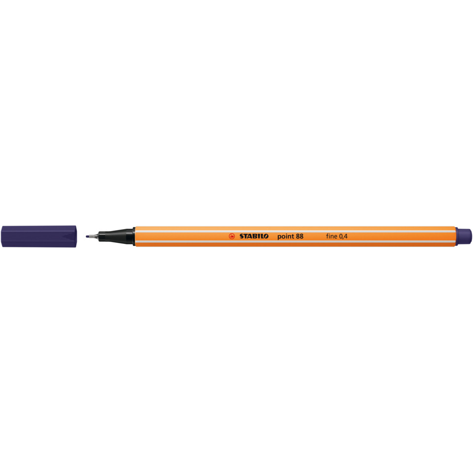 Marker, Stabilo, Fineliner, Orange, Mine