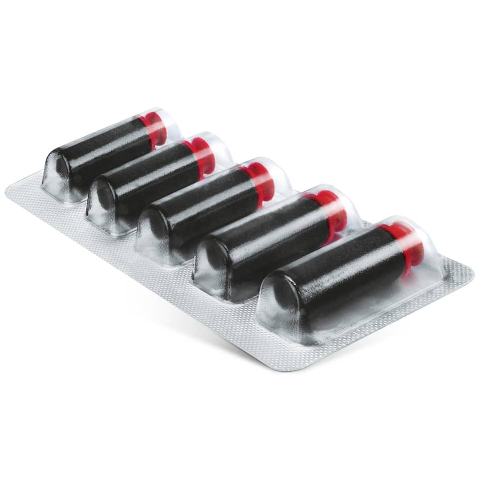 Medikament, Kapsel, Blisterpackung, Tablette, dunkle Kapsel
