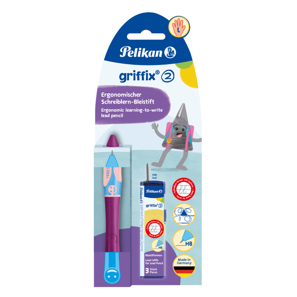 Ergonomischer Stift, Bleistift, HB Härte, Bleistiftset, Griffix 2