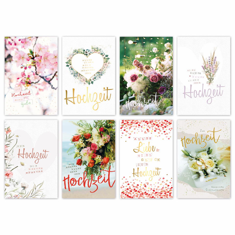 hochzeit, karten, blumen, herz, spruch