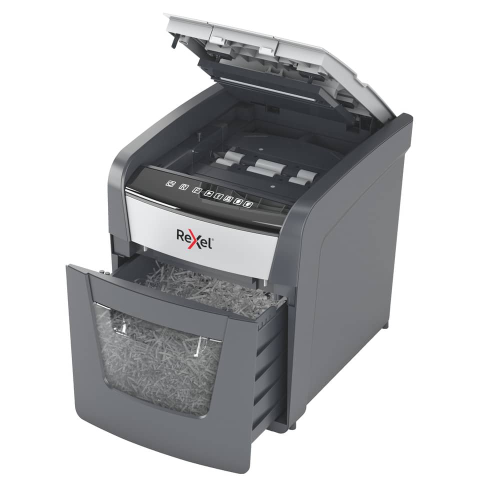 Papierkorb, Schredder, Häcksler, Papierhäckseln, Shredder Anlage