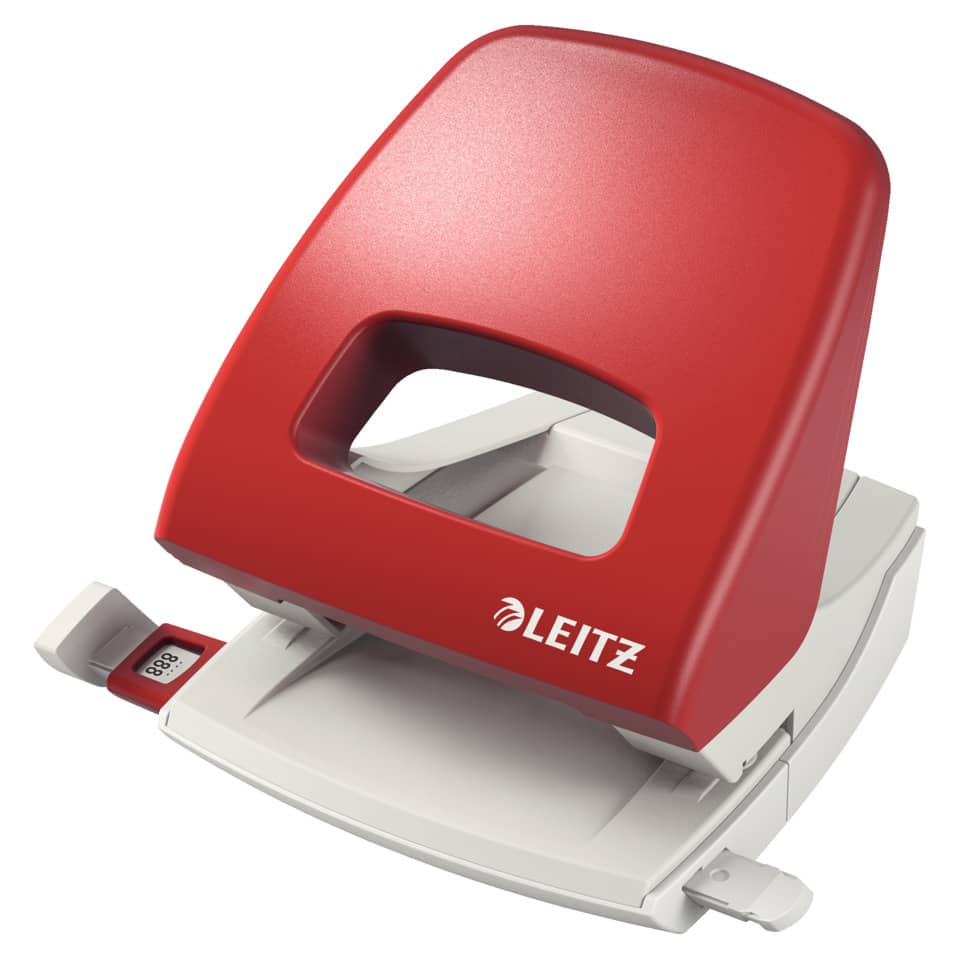 Stempel, Rot, Stempelgerät, Schreibtischzubehör, Leitz