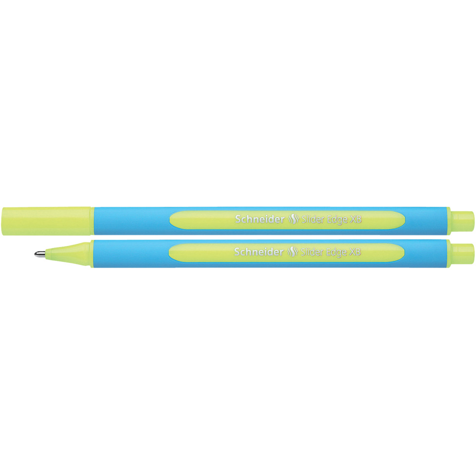 highlighters, neon, dual-ended, blue, yellow