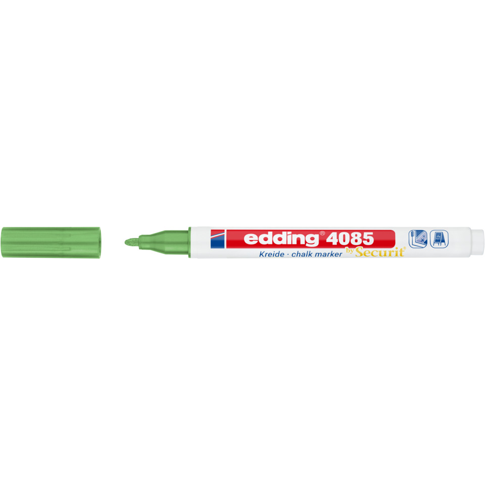 Marker, Grün, Kreide-Marker, Edding 4085, Korrekturmarker, Kreide-Marker, Filzstift, Grün, Marker, Schmierenfrei?