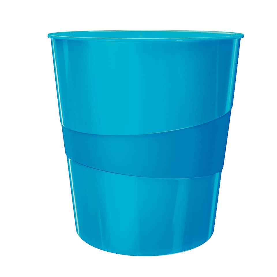 Becher, Becher aus Kunststoff, Blau, Mehrfachstufen Clip-Design, Küchenbehälter