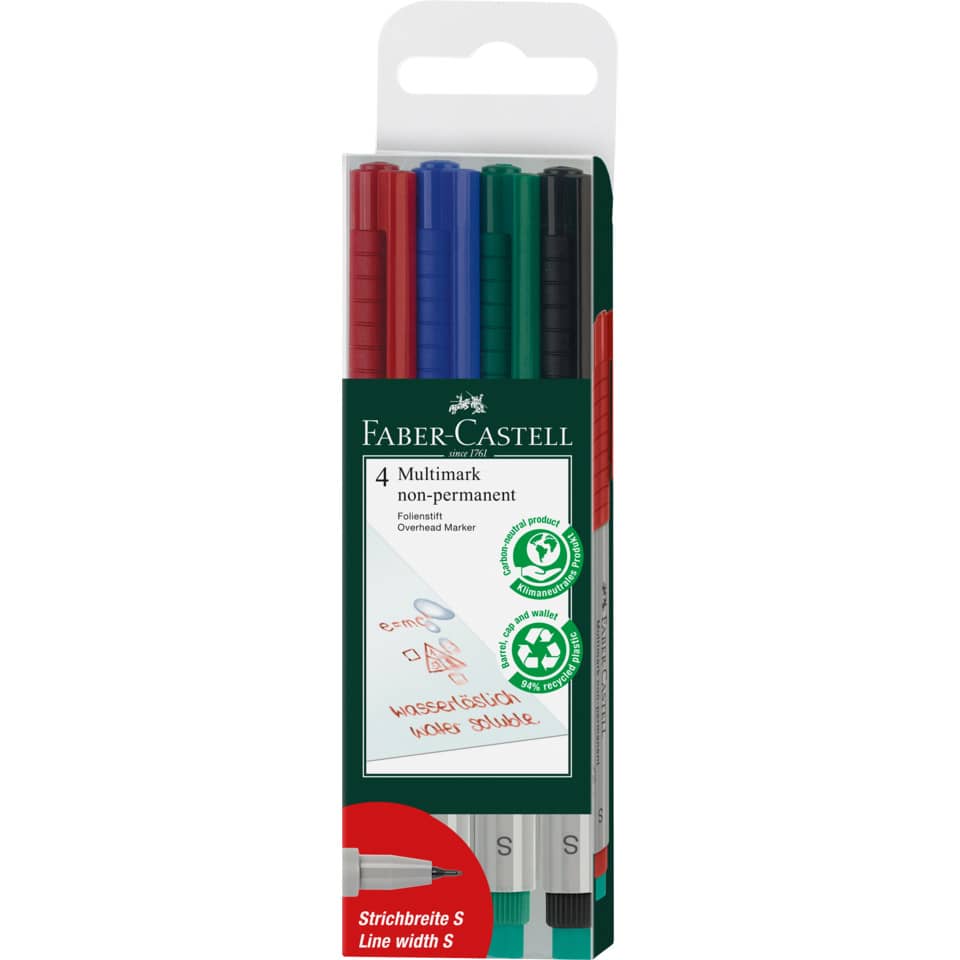 Multimarker, Non-permanent, Farbmarker, Filzstift Mehrfarbig, S Linienstärke