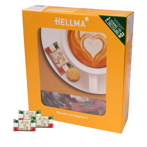 Konferenzgebäck Biscotti 250 Stück HELLMA 70103523