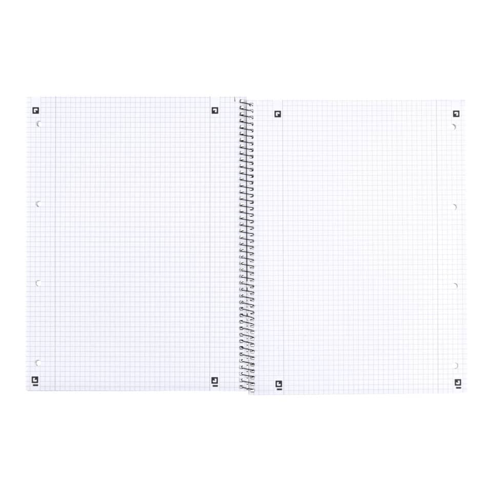 Spiralbuch, Notizbuch, kariertes Papier, Spiralbindung, Kachelpapier