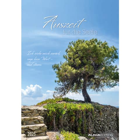 Bildkalender Auszeit für die Seele 2026, 23,7 x 34 cm ALPHA 160495