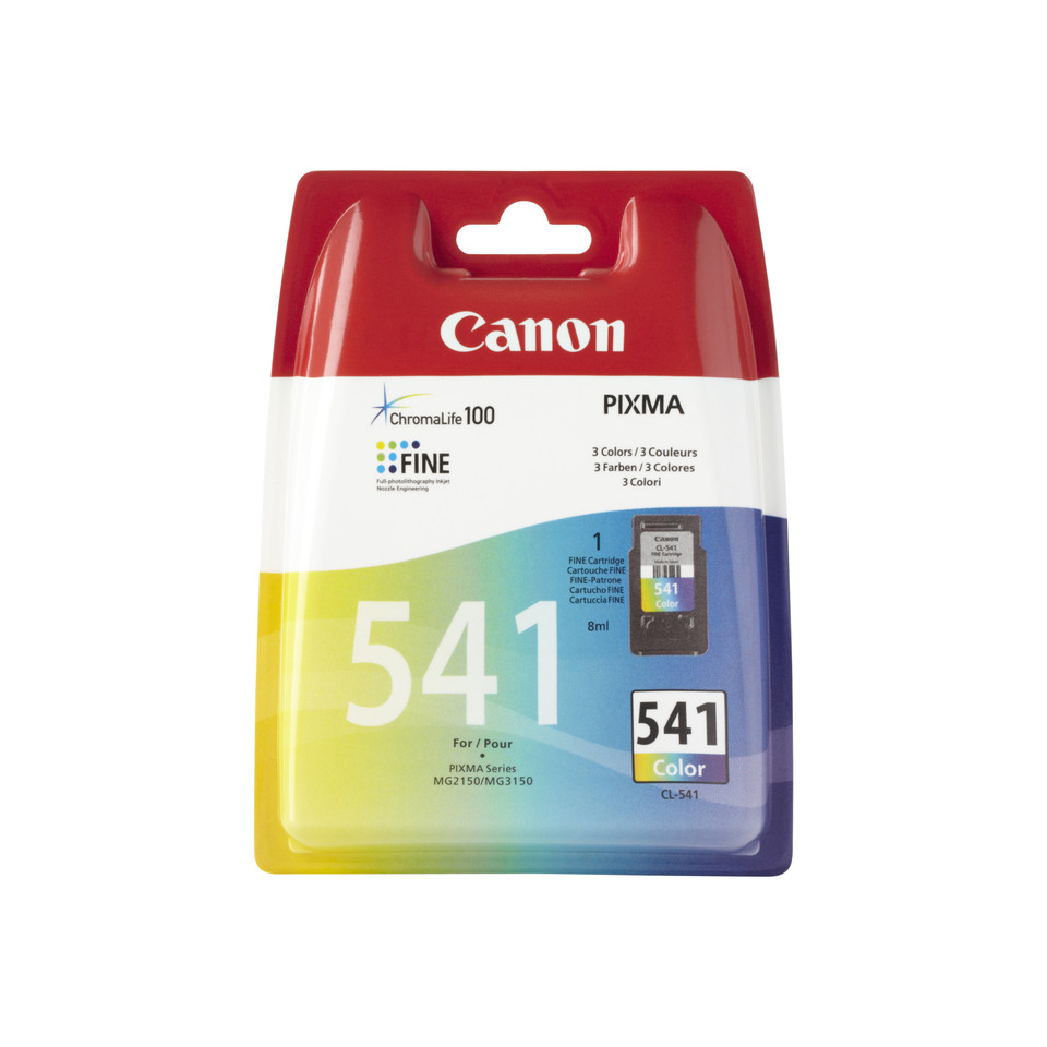 Druckertinte, Tintenpatrone, Farbpatrone, Canon PIXMA, 540/541 Farbpatrone