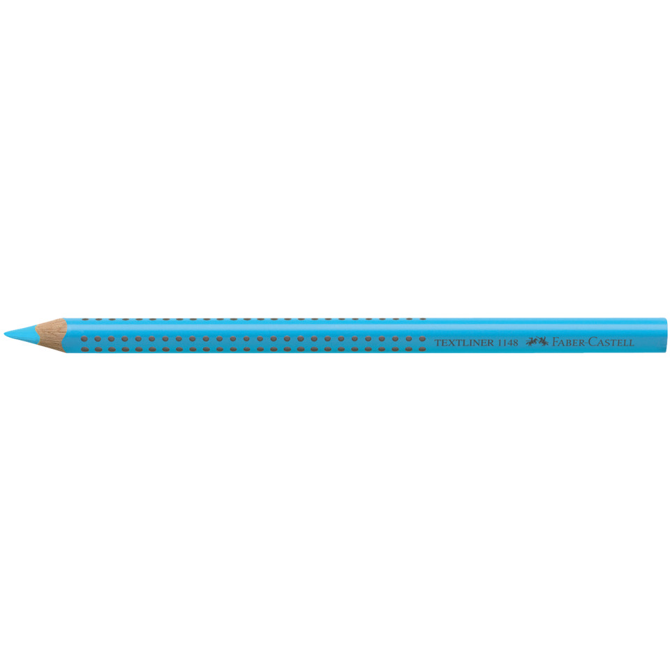 Bleistift, HB, Textliner 1148, Faber-Castell, blaue Farbe
