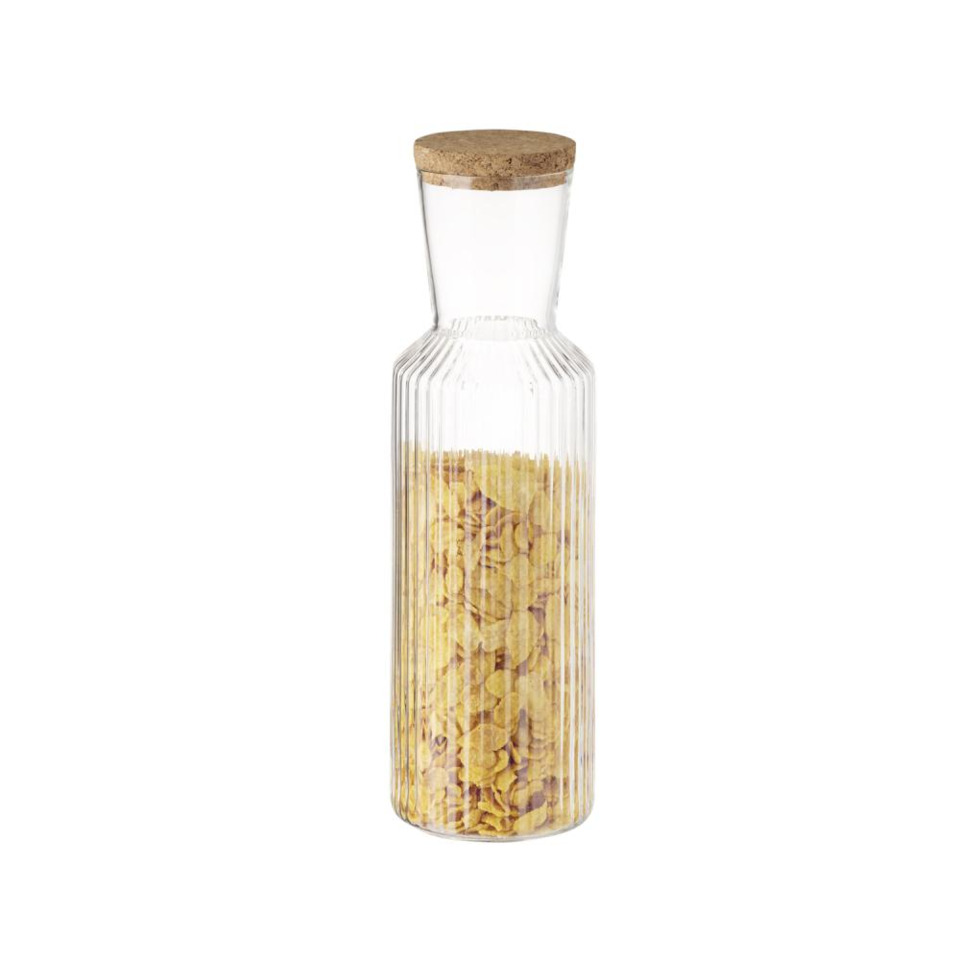 glasflasche, Korkdeckel, furchenglas, Getreide, Kornflakes