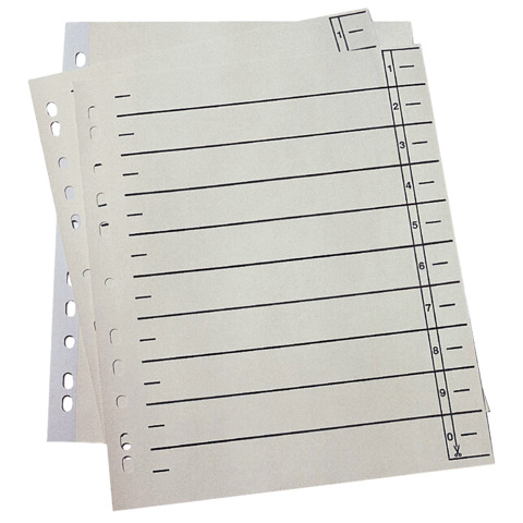 Trennblatt, A4, 190g/m², 100 Stück, chamois  9521108190