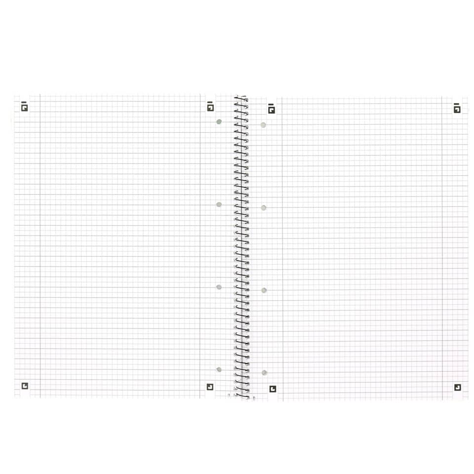 Spiralnotizbuch, Gitternotizbuch, Spiralbindung, Ringbinder, Gitterraster