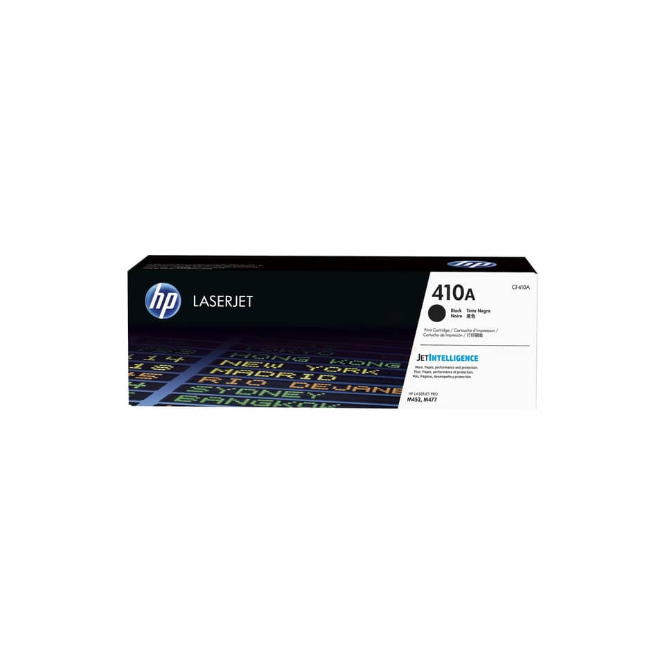 laserjet, tintenpatrone, HP, 410A, schwarz