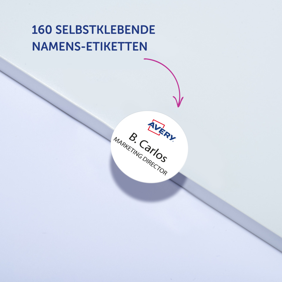 Namensetikett, Aufkleber, Visitenkarte, Personenetikett, Markenbranding