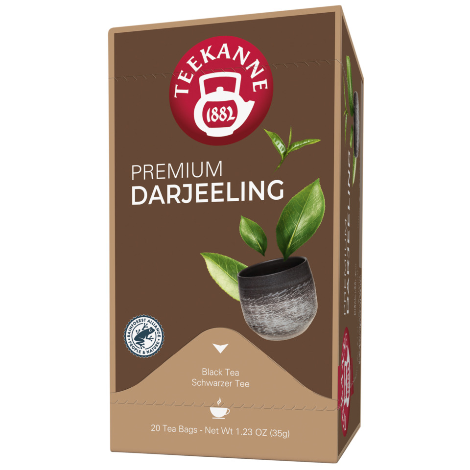 Kaffeekrug, Tee-Box, Darjeeling, Schwarztee, Teebeutel