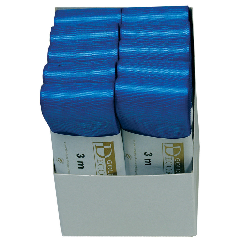 Taftband, 40mmx3m, kornblau GOLDINA 1445040341003