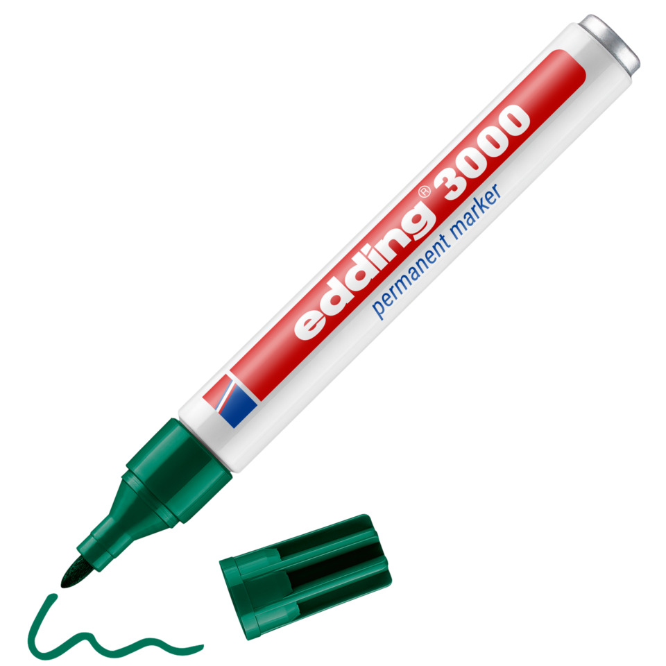 Permanentmarker, Grüner Marker, Spitzenspitzestift, Whiteboard-Marker, Markerstift