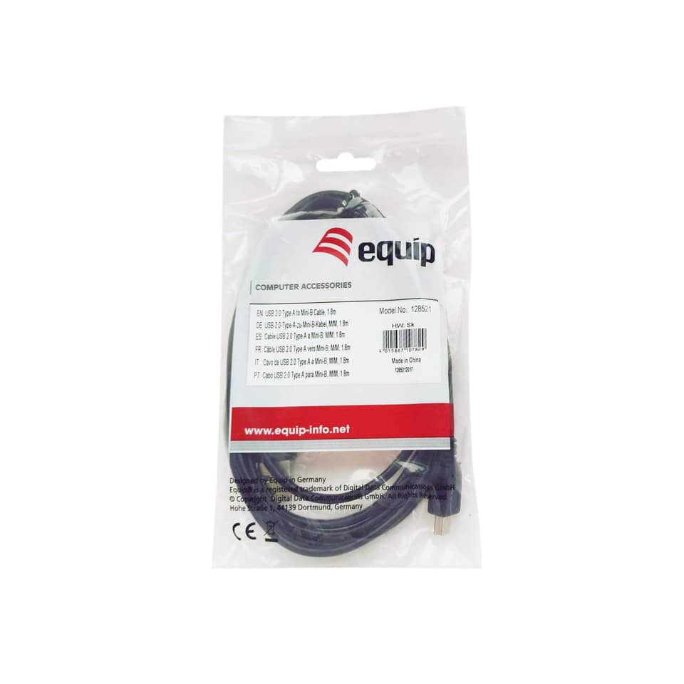 USB-Cable, Kabel, Typ A, M-M, Equip