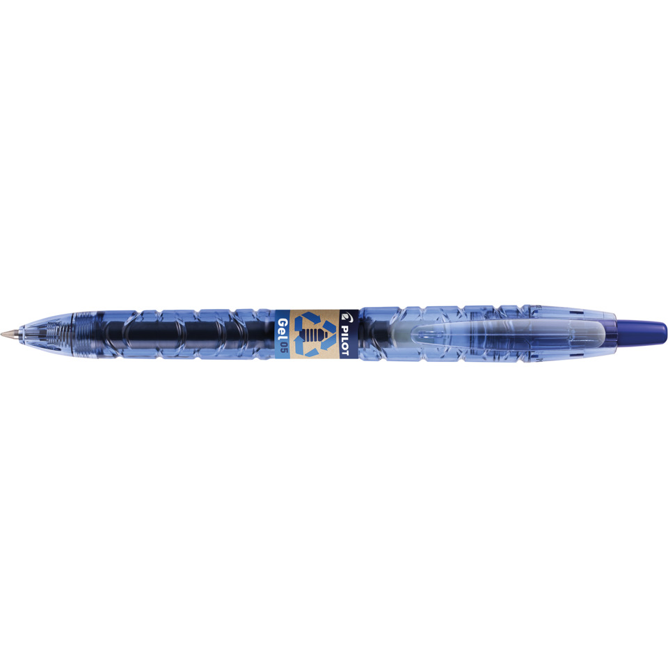 Kugelschreiber, Klarer Kunststoff, Blau, Gelschreiber, Schreibgerät