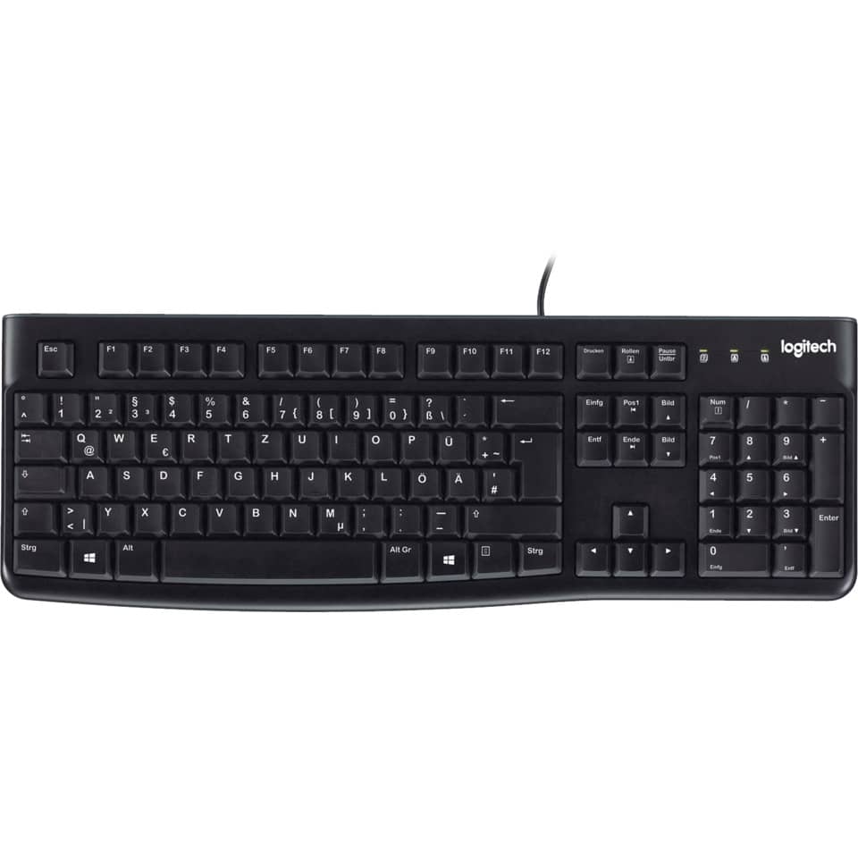 Tastatur, USB-Tastatur, QWERTZ, Vollgröße, Kabelgebunden