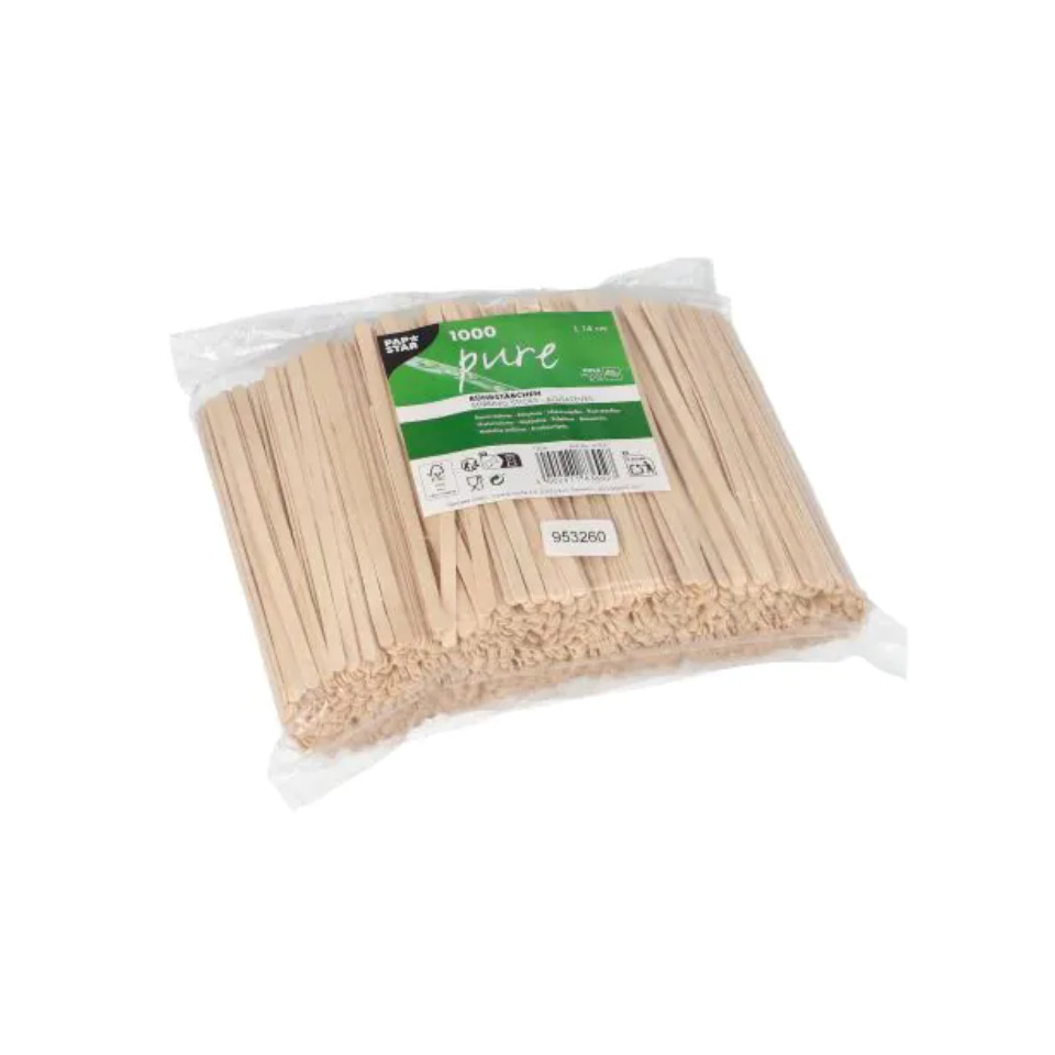 Stäbchen, Piekser, Schaschlikspieß, Holz, Beutel
