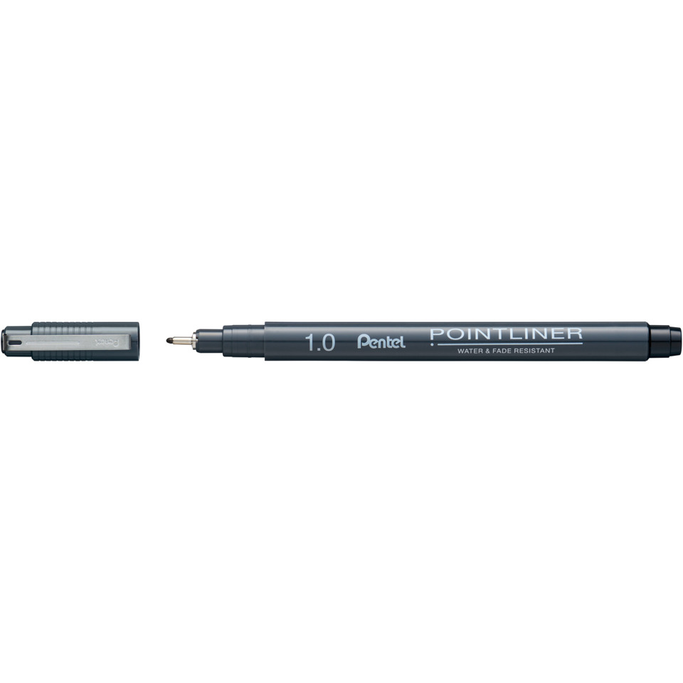 Pointliner, Fineliner, Marker, Wasserfest, 1,0 mm