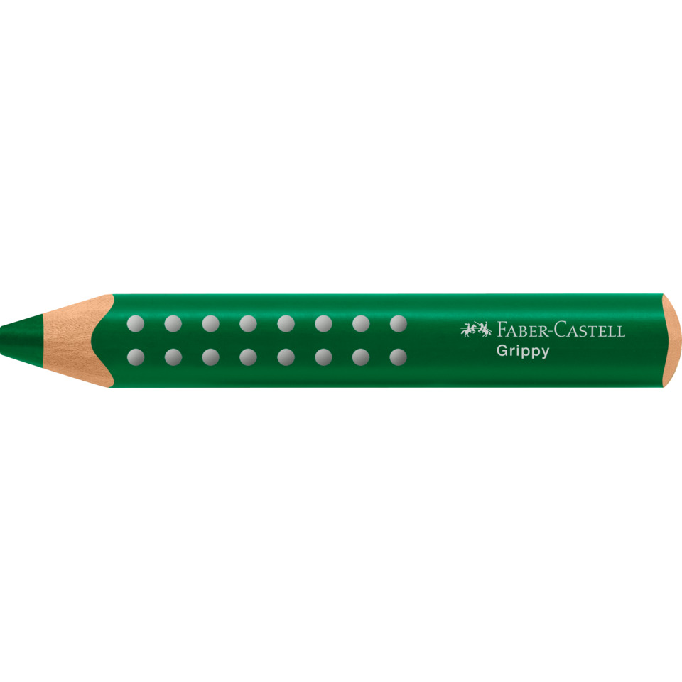 Griffel, Bleistift, Grüner Stift, Holzspitze, Faber-Castell Grippy