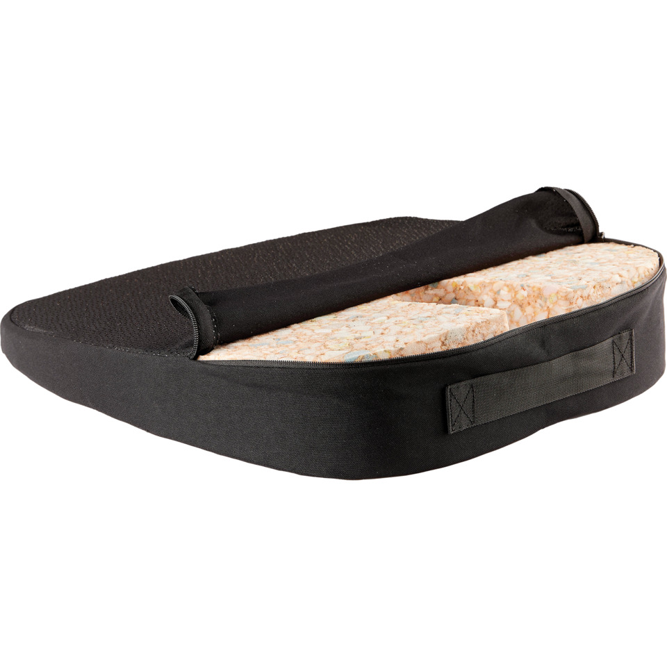 Sitzkissen, Rückenlehnenkissen, Schaumstoffkern, Futon, Tragetasche