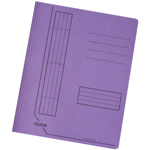 Schnellhefter Karton, A4, 240g/m², intensiv violett FALKEN 11287596