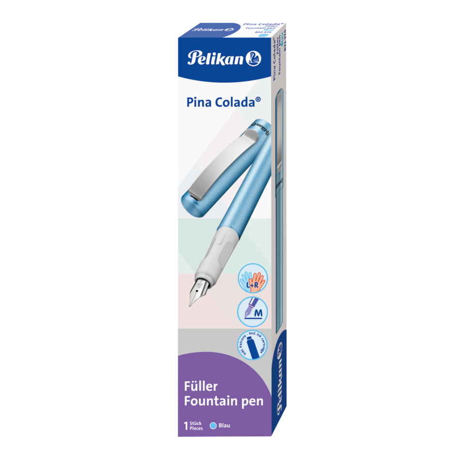 Fountain pen, Blau, Tintenrolle,  Federhalter, Verpackung, Fountain pen, Pen, Blau, Nib, Verpackung