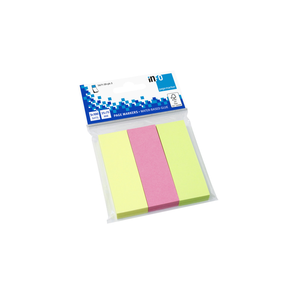 Post-it Zettel, Notizzettel, Farbige Haftnotizen, Index Haftnotizen, Wasserbasierte Klebeetiketten