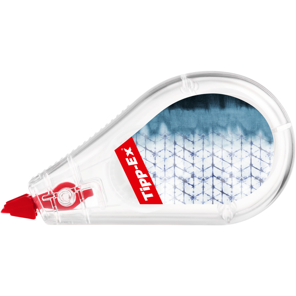 Korrekturmaßband, TippEx, Korrekturroller, Kleber, Transparentes Gehäuse