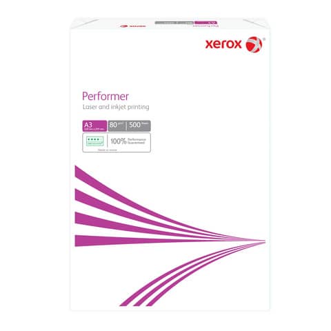 Kopierpapier Performer, A3, 80g/m², 500 Blatt, weiß XEROX 003R90569