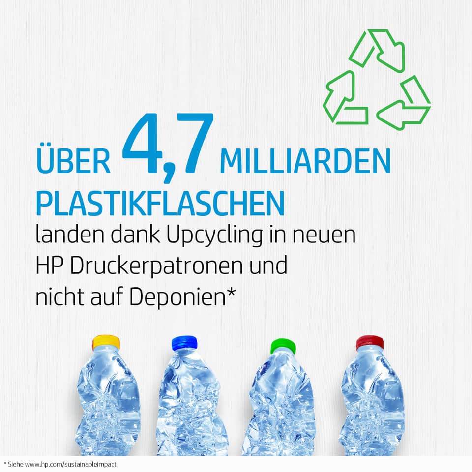 Flasche, Plastik, Symbol für Recycling, Symbol, Wasserflasche