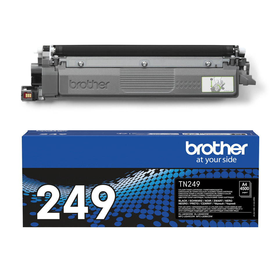 Tonerpatrone, Brother TN249, Schwarztoner, A4-Kompatibilität, Druckerzubehör
