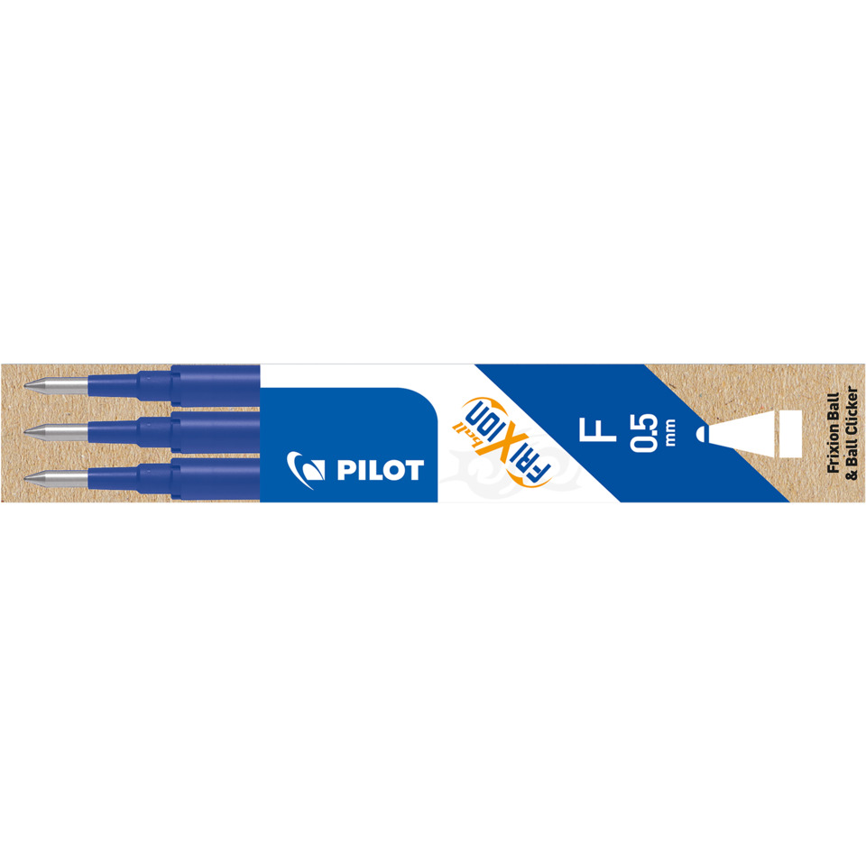 Kugelschreiber, Bleistift, 0,5 mm, Pilotschrift, Farbcode blau