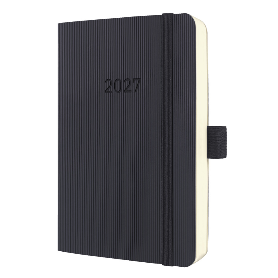 2027, Notizbuch, Planer, liniert, Gummiband