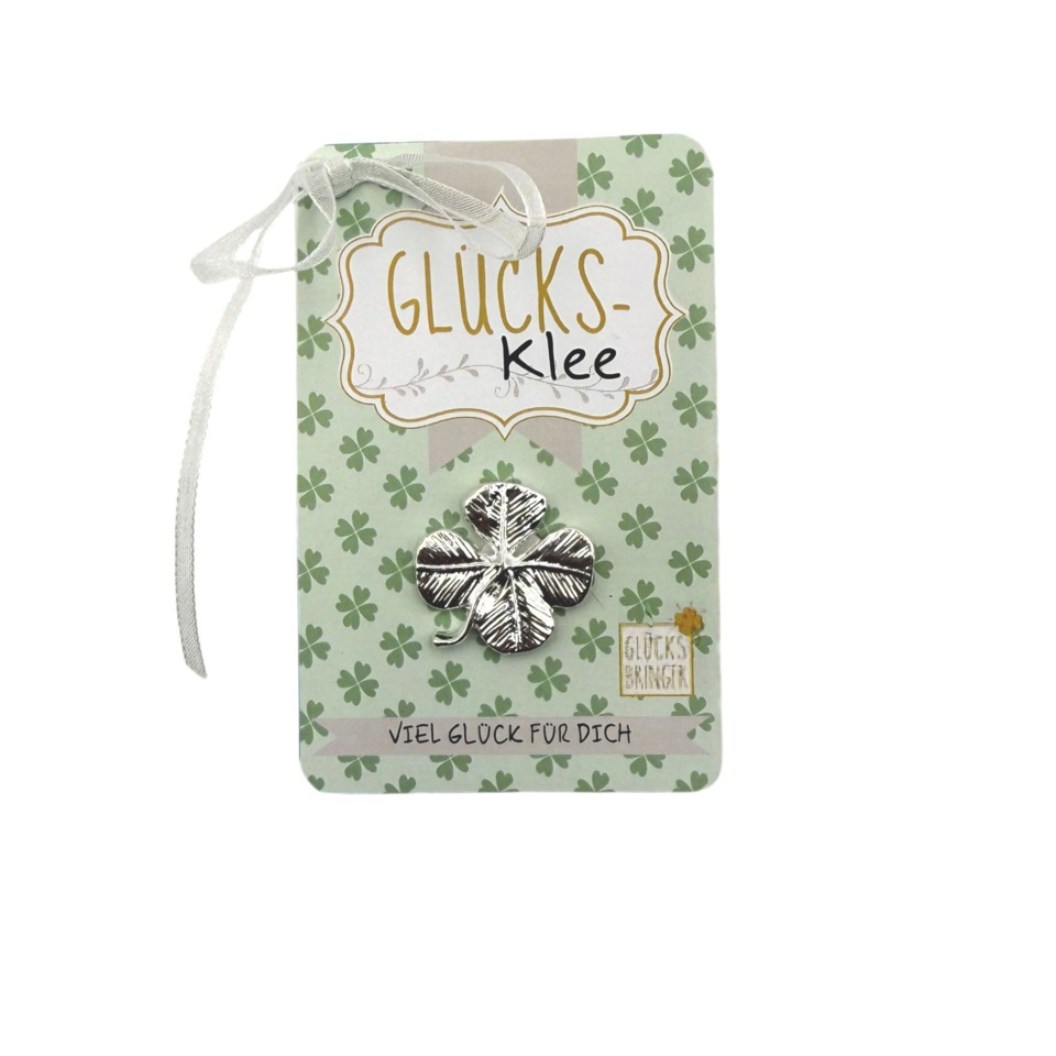 kleeblatt, anhänger, schmuck, glücksklee, tag