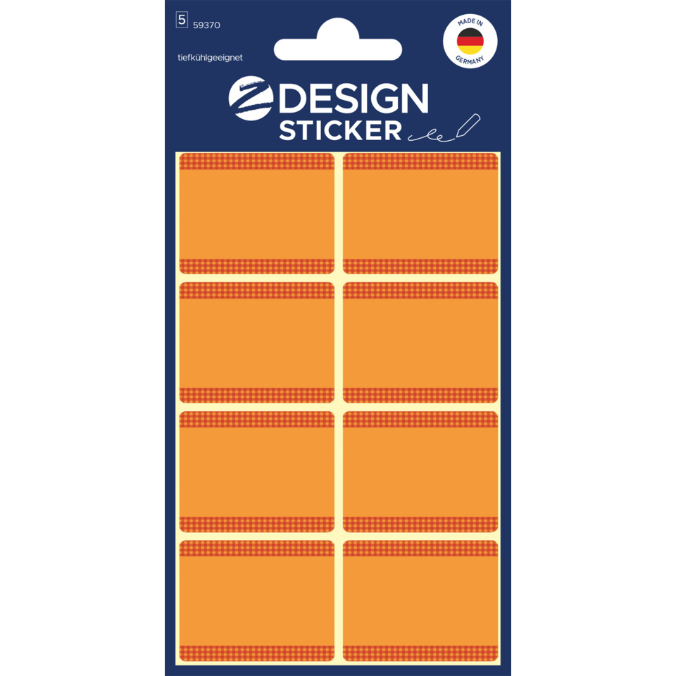 design sticker, sticky notes, orange pads, grid layout, self-adhesive