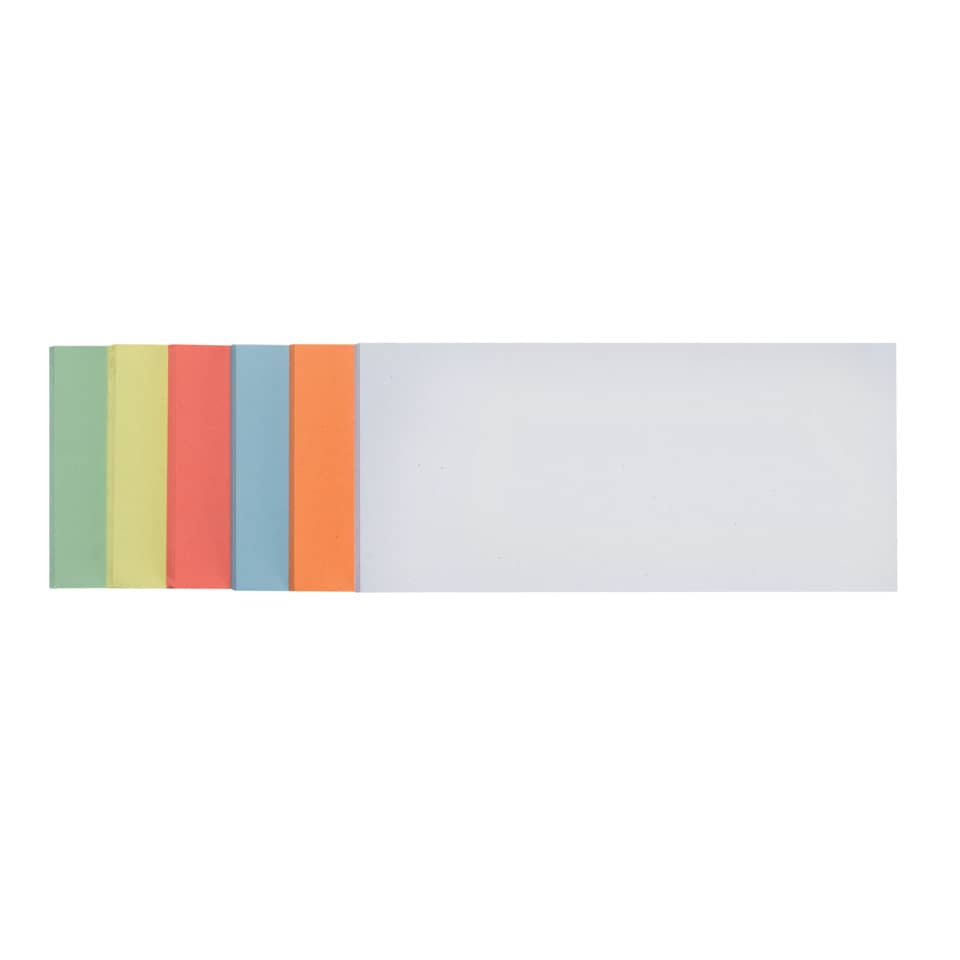 Post-it, Notizblöcke, Motiv: Pastell, Farbige Haftnotizen, Schmierpapier-Set