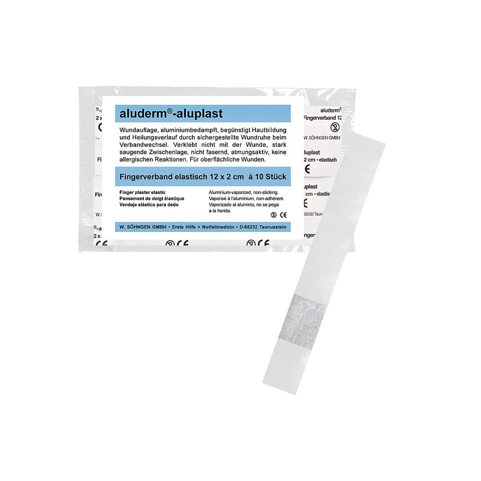 Wundverband, elastisch, Fingerverband, 12 x 2 cm, 10 Stück