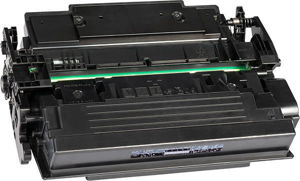  toner cartridge,  laser printer,  black,  green belt,  rectangular