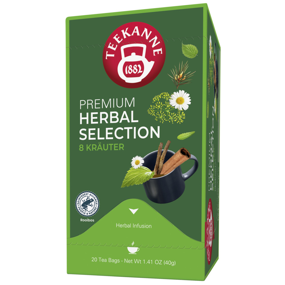  Herbal tea, 8 Kräuter, Tee-Verpackung, Infusion, Kräutertee