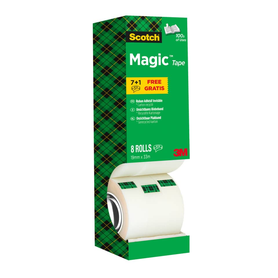 Scotch tape, Magic Tape, Klebeband, Transparent tape, Rollen 8