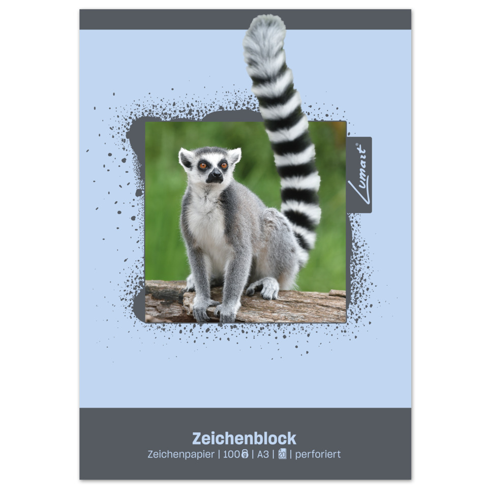 lemur, ring-tailed, tail, tier, affenartige