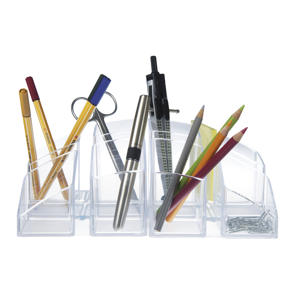 Schreibtisch-Organizer, Stifthalter, Schere, Bleistifte, Nadeln?